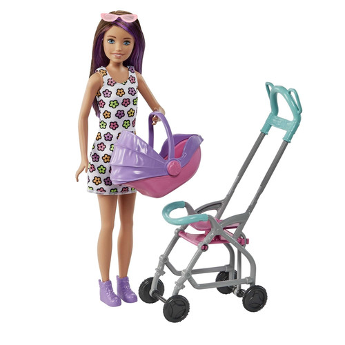 Barbie® Skipper™ Babysitters Inc.™ Doll & Stroller Playset GXT34 3+