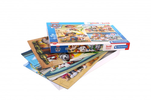 Clementoni Children's Puzzle Paw Patrol 3x48 4+