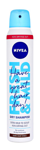 Nivea Fresh Revive Dry Shampoo 3in1 Dark Tones 200ml