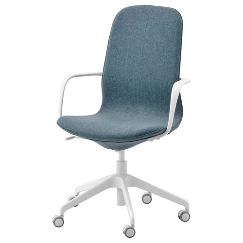 LÅNGFJÄLL Office chair with armrests