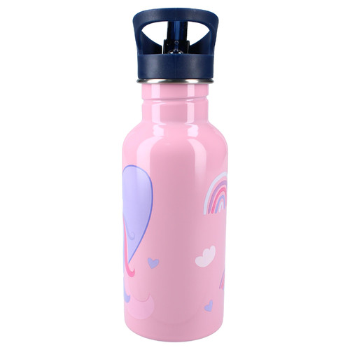 PRET Water Bottle for Children 500ml Unicorn Heart