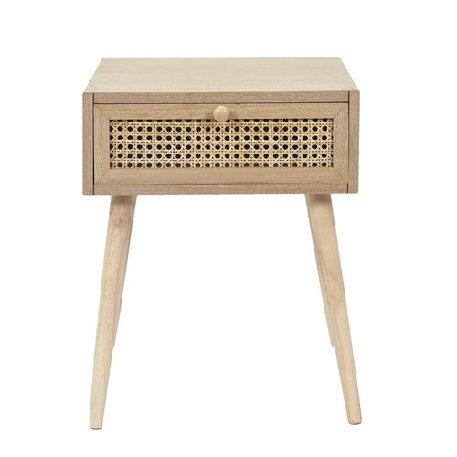 Nightstand Bedside Table Canano, natural