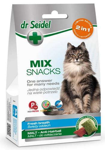 Dr Seidel Cat Snack Fresh Breath & Malt 60g