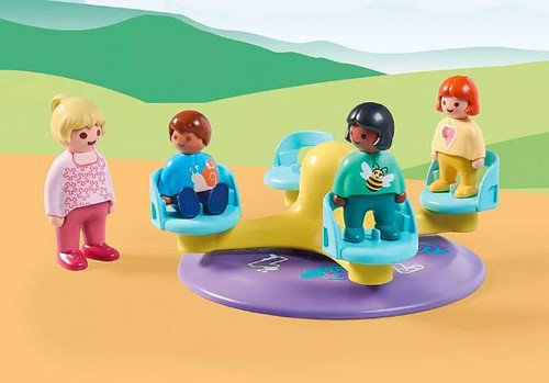 Playmobil 1.2.3: Number-Merry-Go-Round 12m+