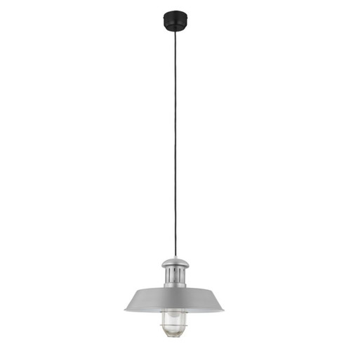 GoodHome Pendant Lamp Genly E27, silver