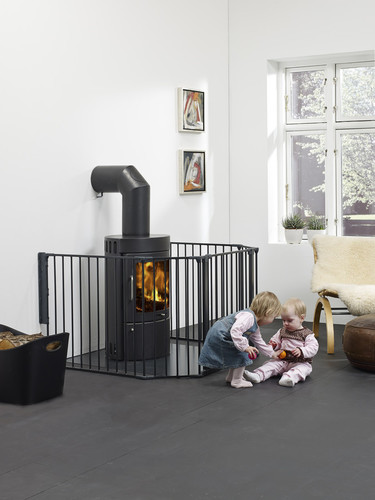 Baby Dan Safety Gate Flex XL Hearthgate 90-278 cm, black