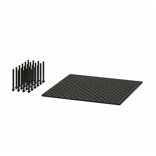 UPPDATERA Pegboard drawer organiser, anthracite, 60 cm