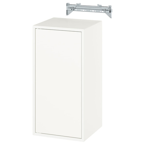 EKET Wall cb w 1 shlf/door, white, 35x35x70 cm