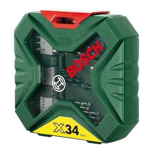Bosch X-Line 34 piece Multi-purpose Drill Bit Set