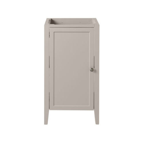 GoodHome Freestanding Bathroom Vanity Cabinet Perma 44 cm, grey