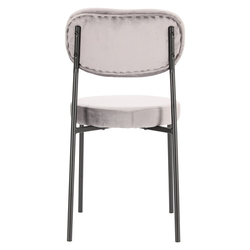 Chair Camile Velvet, grey