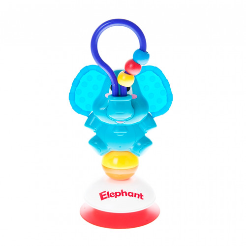 Bam Bam Rattle with Suction Cap Elephant 3m+