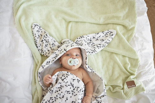 Elodie Details Hooded Towel, Dalmatian Dots