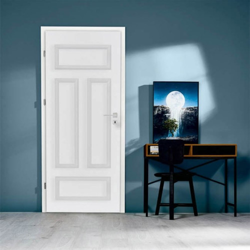 Internal Door Nord 70, right, white