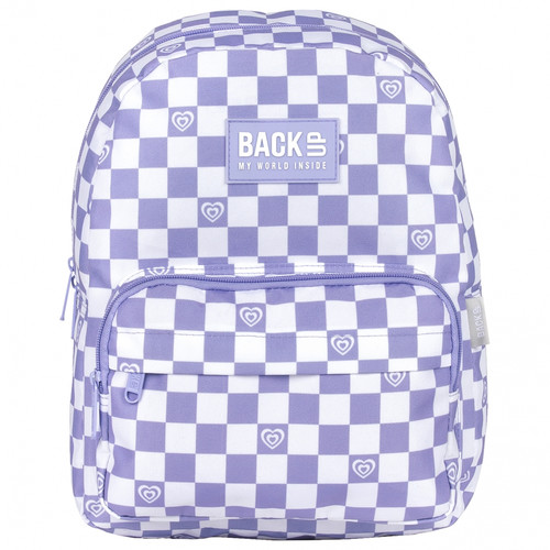 School Backpack 27x36x16 Purple Chess