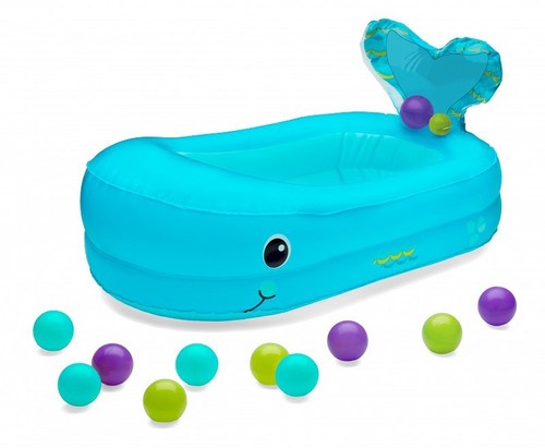 Infantino Ball Pit Paddling Pool with Balls Whale 6m+