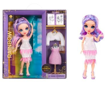 Rainbow High Doll Fantastic Fashion - PURPLE - Violet Willow 4+