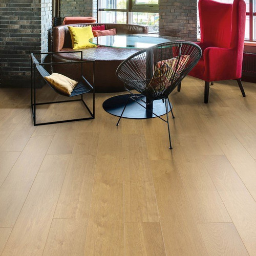 Vinyl Flooring SPC Honey Oak 1.86 sqm, Pack of 9