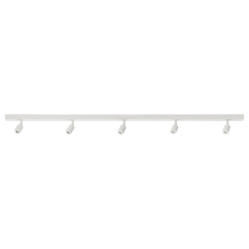 BÄVE LED ceiling track, 5-spots, white