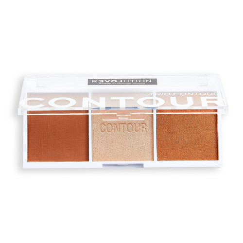 Makeup Revolution Relove by Revolution Colour Play Contour Trio Palette Baked Sugar Vegan