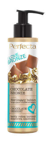 Perfecta I Love Bronze Moisturizing Illuminating-Bronzing Body Balm Chocolate Dessert 195ml