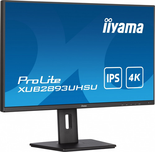 IIyama 28" Monitor XUB2893UHSU-B5 IPS 4K HDMI DP 2x2W