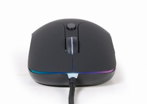 Gembird Optical Wired Mouse USB Iluminated, 6 buttons, black