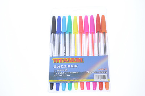 Hasta Ballpen Titanum 10 Colours