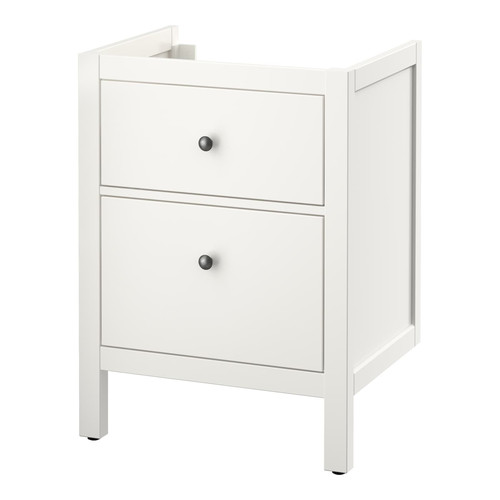 HEMNES Sink cabinet with 2 drawers, white, 60x47x83 cm