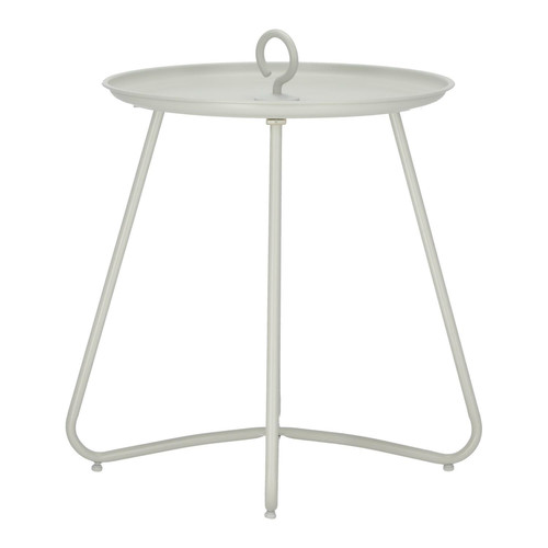 Metal Side Table Harpin, grey