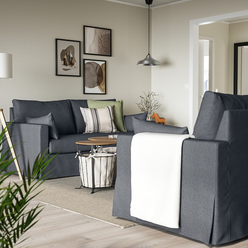 HYLTARP 2-seat sofa, Gransel grey