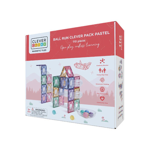 Ball Run Clever Pack Pastel 110pcs 3+