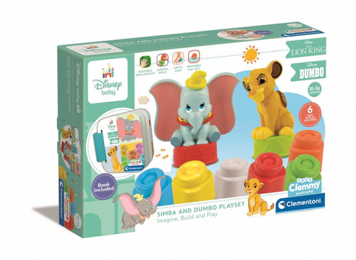 Clementoni Clemmy Baby Disney Classic Blocks 6m+