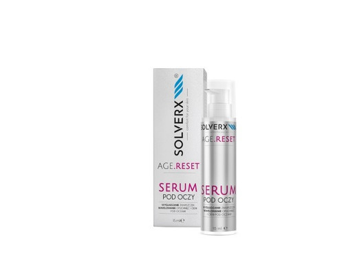 SOLVERX Age.Reset Anti-Wrinkle Eye Serum for Dark Circles & Puffy Eyes 15ml