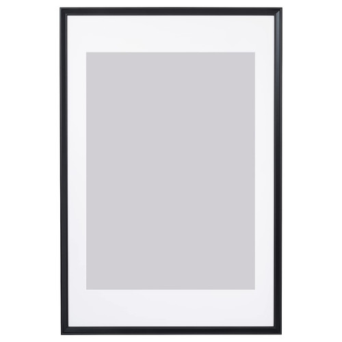 KNOPPÄNG Frame, black, 61x91 cm