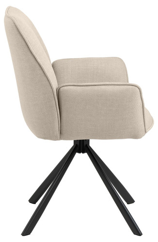 Upholstered Chair Glenda, beige