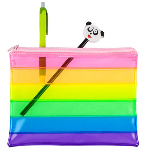 Pencil Case Pouch Rainbow