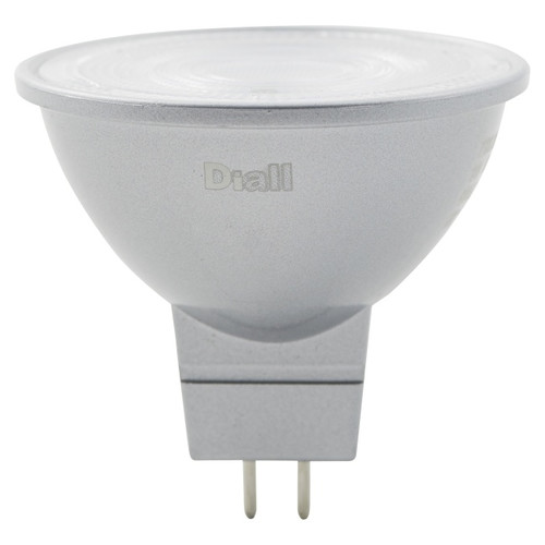 Diall LED Bulb MR16 GU5,3 621lm 2700K 36D, 3 pack