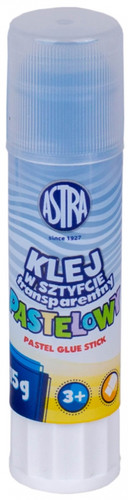 Astra Transparent Glue Stick Pastel 15g x 24pcs