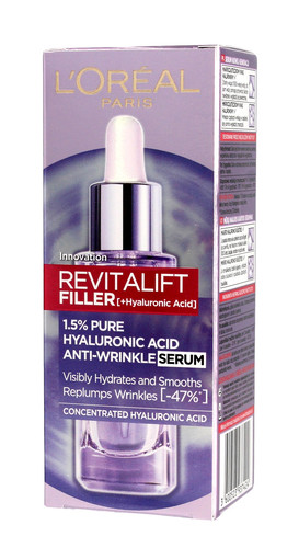 L'Oreal REVITALIFT FILLER Anti-Wrinkle Serum 1.5% Hyaluronic Acid 30ml