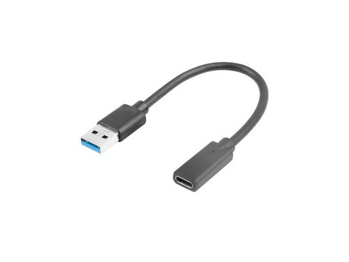 Lanberg Adapter USB TYPE-C (F) AM 3.1 15cm