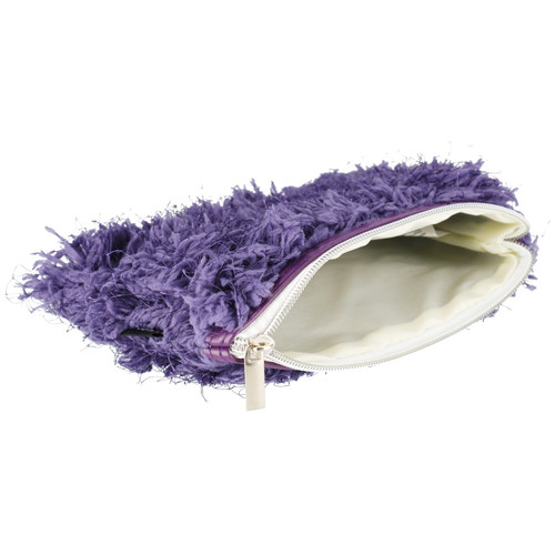 Pencil Pouch Case Plush Violet Hair