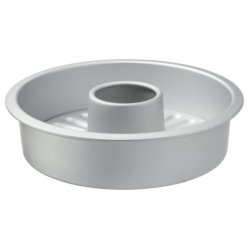 VARDAGEN Loose-base cake tin, silver-colour