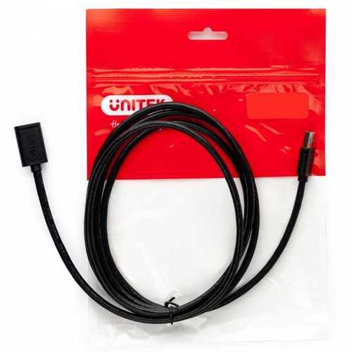 Unitek Extension Cable USB 2.0 AM-AF Y-C447GBK