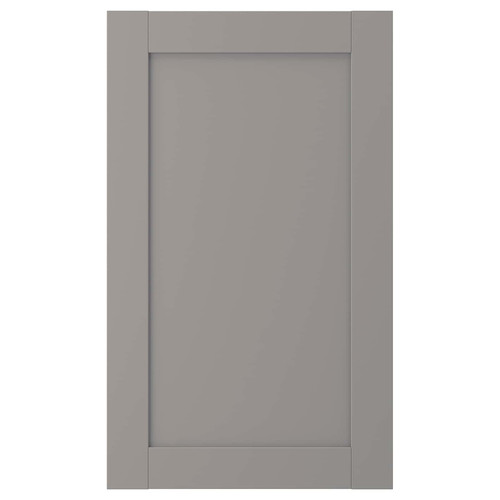 ENHET Front for dishwasher, grey frame, 45x75 cm