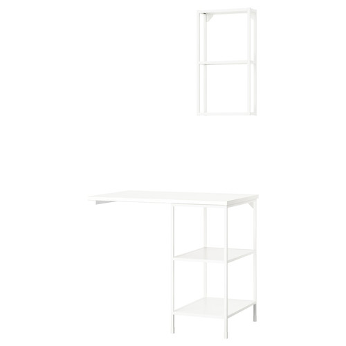 ENHET Storage combination, white, 101.5x63.5x222 cm