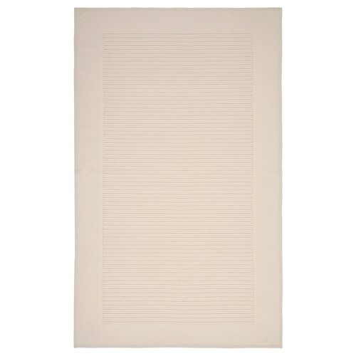 SOMMARFLOX Tablecloth, dark yellow/beige, 145x240 cm