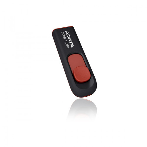 Adata Flash Drive C008 16GB Black-Red