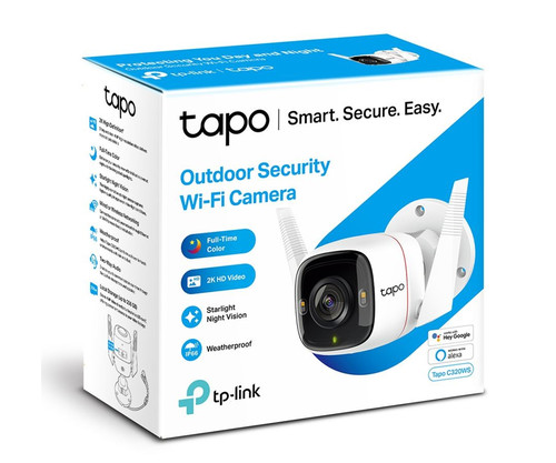 TP-Link Outdoor Security Wi-Fi Camera Tapo C320WS