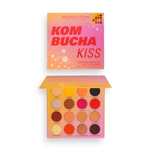 Makeup Revolution Hot Shot Shadow Kombucha Kiss Palette Vegan